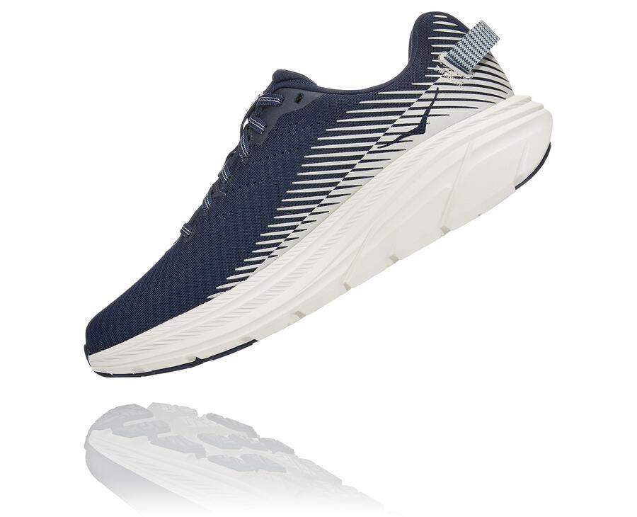 Hoka One One Mens Running Shoes - Rincon 2 - Navy/White - HOTB96207